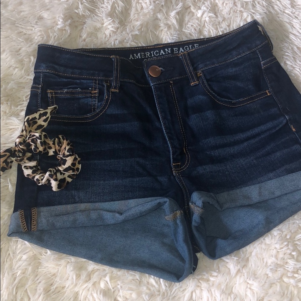 American Eagle Denim Shorts- Size 8